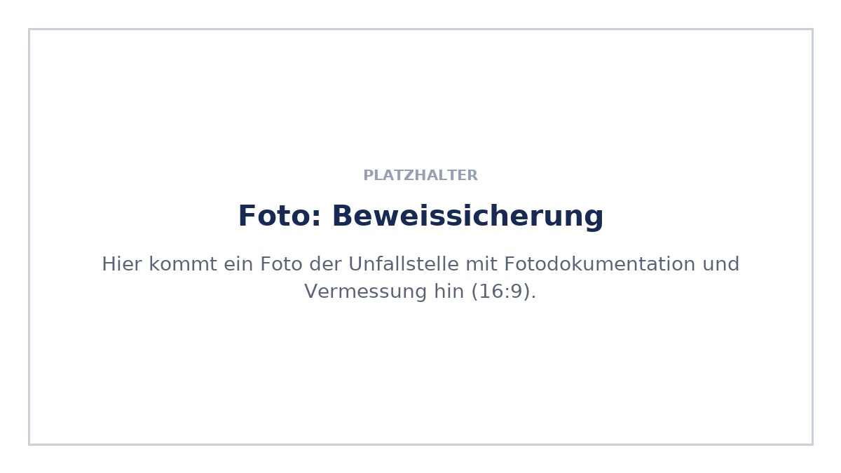 Platzhalter: Foto zur Beweissicherung folgt